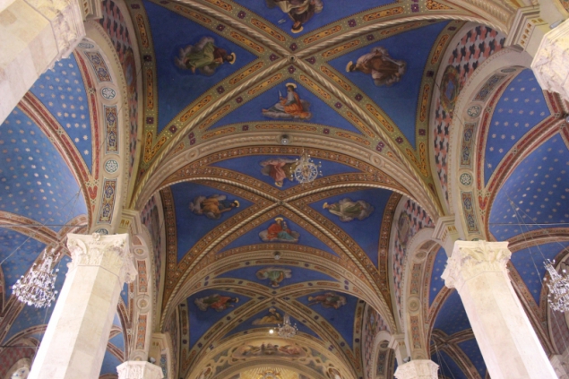 Inside the cathedral of Saint'Emidio, Ascoli Piceno, Le Marche/Italy