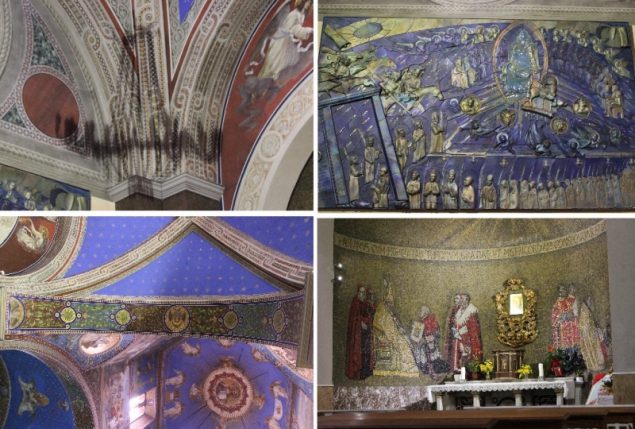Details of the cathedral of Saint'Emidio, Ascoli Piceno, Le Marche/Italy