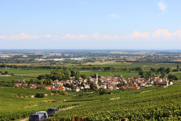 Landscape of Burgundy/France
