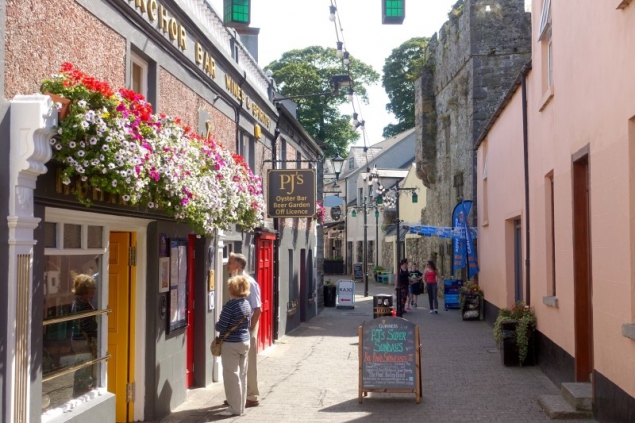 Street view in Carlingford, County Louth/Ireland