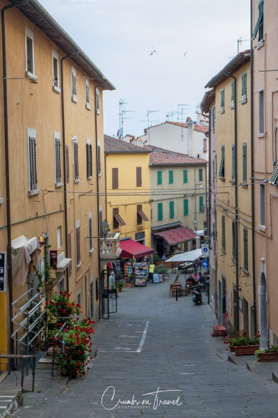 Street view of  Castagneto Carducci
