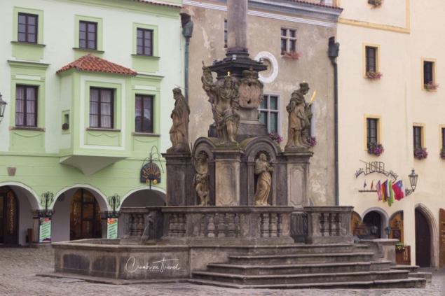 Main square of Český Krumlov