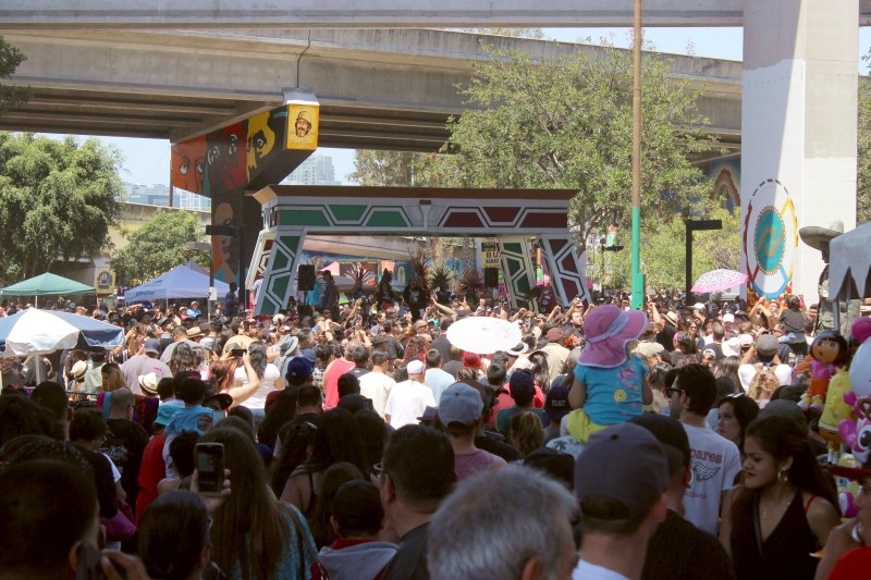 At the Chicano Park Day Festival Crumbs on Travel