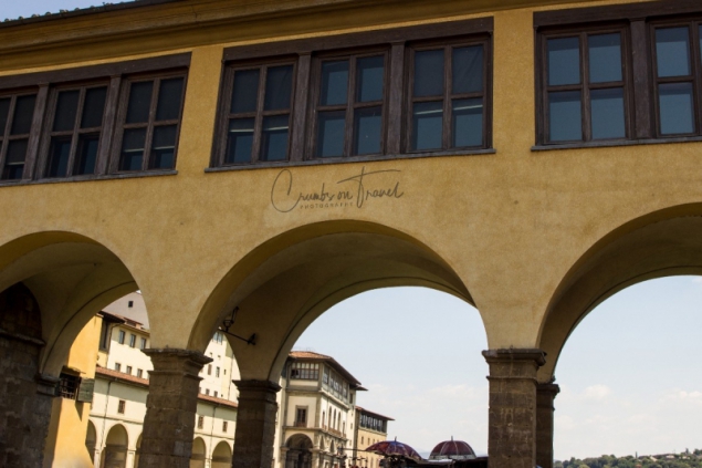 Vasari Corridor, Ponte Vecchio, Florence, Tuscany/Italy