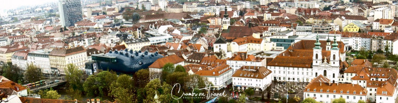Seen from the castle - Impressions of Graz