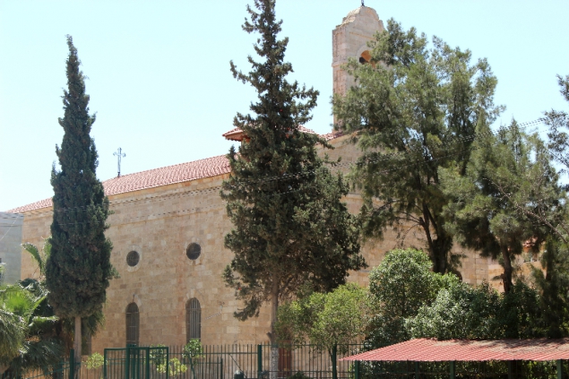 St. Mary's church at Madaba, Jordan