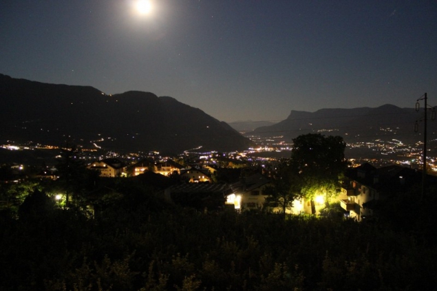 Merano by night, South-Tyrol/Italy