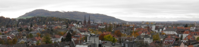 Overview Freiburg, Germany