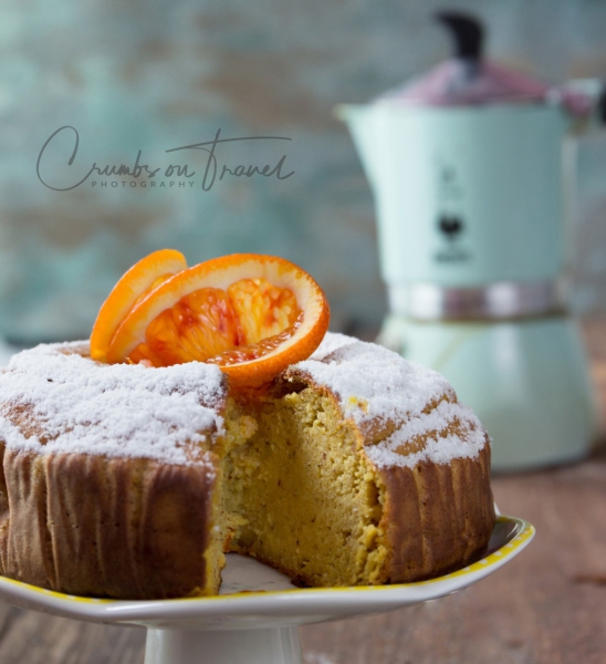 A gluten-free Moroccan orange almond cake