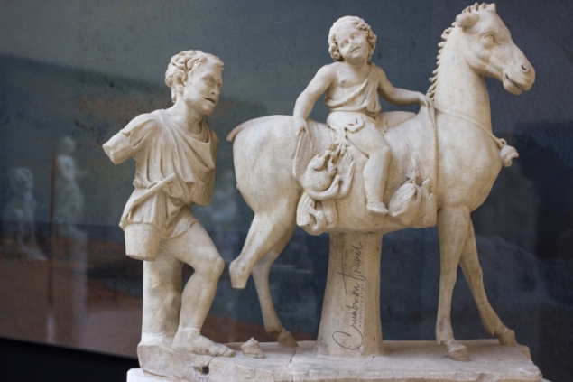 Sculpture, Museo Ostiense, Ostia Antica, Lazio/Italy