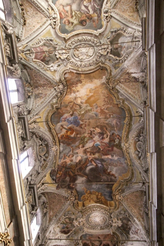 Inside the Church of Saint Matthew of Cassaro, Palermo, Sicily/Italy