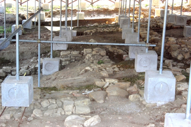 Archaeological site Pitinum Pisaurense, Le Marche/Italy