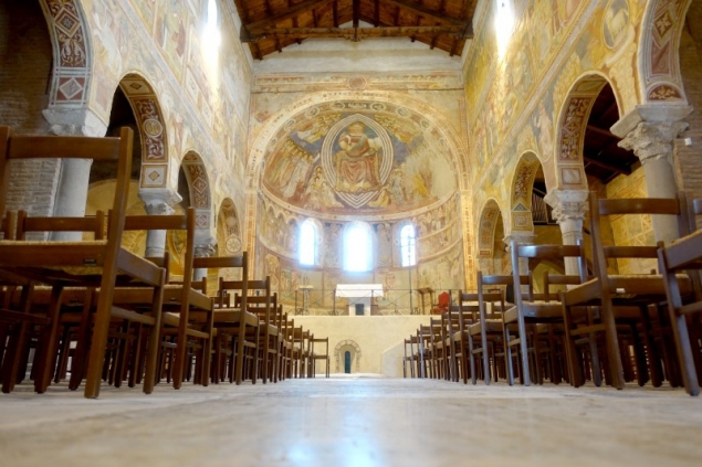 Church, Pomposa, Ferrara, Emilia-Romagna/Italy