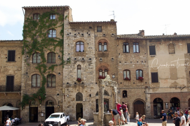 Impressions of San Gimignano in Tuscany/Italy