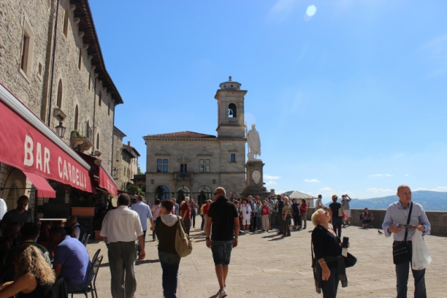 San Marino, main square