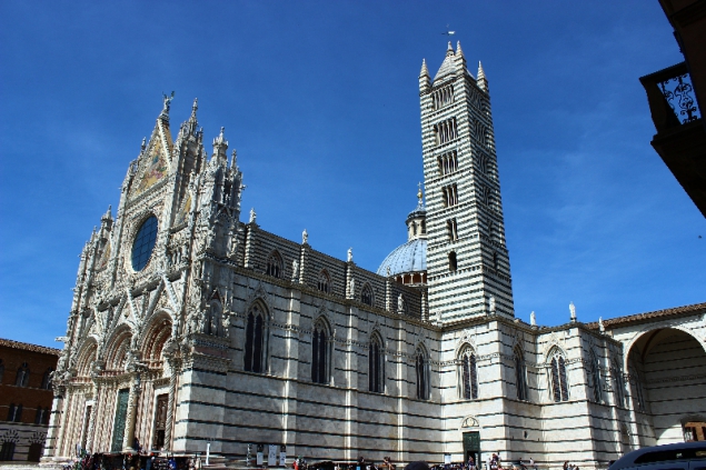 The cathedral of Siena, Tuscany, Italy