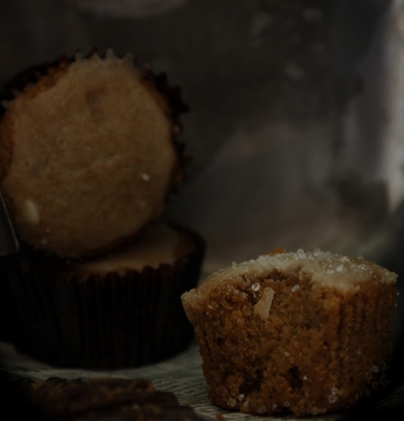 Spice cake muffin