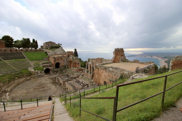 The Greek theater of Taormina, Sicily/Italy