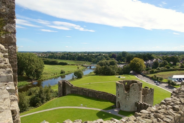 View from Trim Castle, Trim, Co Meath/Ireland