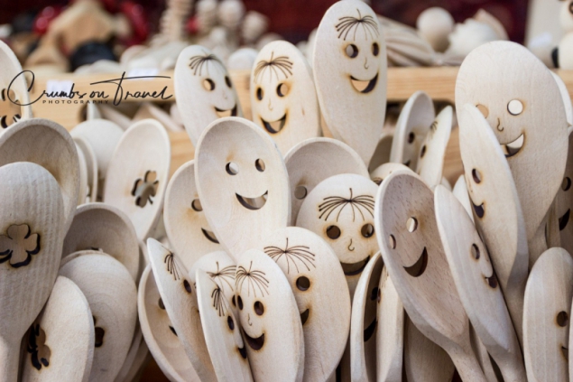 Funny kitchen utensils, seen on a Xmas market in Vienna/Austria