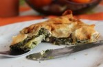 Spinach cheese borek